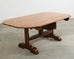19th Century French Pine Tilt Top Vendange Dining Table