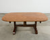 19th Century French Pine Tilt Top Vendange Dining Table