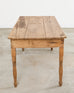 Country English Provincial Oak Pine Farmhouse Dining Table