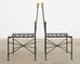Pair of Mario Papperzini for the John Salterini Garden Dining Chairs