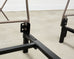 Pair of French Neoclassical Iron Lattice Twin Bed Frames