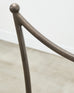 Pair of French Neoclassical Iron Lattice Twin Bed Frames