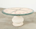 Neoclassical Style Marble and Stone Center Garden Table