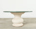 Neoclassical Style Marble and Stone Center Garden Table