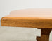 Country French Provincial Oak Farmhouse Trestle Dining Table 8 Ft
