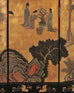 Chinese Export Eight-Panel Coromandel Screen Gilt Pavilion 10 Ft