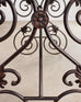 Italian Scrolled Iron Patio Garden Dining Table