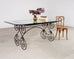Italian Scrolled Iron Patio Garden Dining Table