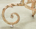 20th Century Italian Regency Wrought Iron Garden Dining Table