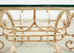 20th Century Italian Regency Wrought Iron Garden Dining Table
