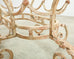 20th Century Italian Regency Wrought Iron Garden Dining Table