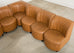 Midcentury 13 Piece Modular Sectional Sofa After Tito Agnoli