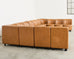Midcentury 13 Piece Modular Sectional Sofa After Tito Agnoli