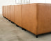 Midcentury 13 Piece Modular Sectional Sofa After Tito Agnoli