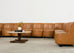 Midcentury 13 Piece Modular Sectional Sofa After Tito Agnoli