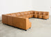 Midcentury 13 Piece Modular Sectional Sofa After Tito Agnoli