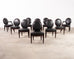 Set of Ten John Hutton for Donghia Grand Soleil Dining Chairs