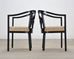Set of Ten Josef Hoffmann for Wittman Villa Ast Dining Chairs