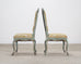 Set of Ten Minton-Spidell Country French Painted Dining Chairs