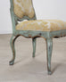 Set of Ten Minton-Spidell Country French Painted Dining Chairs
