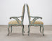Set of Ten Minton-Spidell Country French Painted Dining Chairs