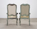 Set of Ten Minton-Spidell Country French Painted Dining Chairs