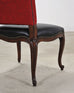 Set of Ten Ralph Lauren Noble Estate Leather Dining Chairs