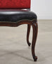 Set of Ten Ralph Lauren Noble Estate Leather Dining Chairs