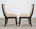 Set of Ten Sally Sirkin for J. Robert Scott Tuscany Dining Chairs