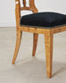Set of Twelve Viennese Biedermeier Style Burlwood Dining Chairs