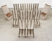 Set of 12 Ferrell+Mittman Art Deco High-Back Dining Chairs
