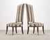 Set of 12 Ferrell+Mittman Art Deco High-Back Dining Chairs