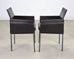 Set of Twelve Karl Friedrich Forster Texas Leather Dining Armchairs