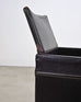 Set of Twelve Karl Friedrich Forster Texas Leather Dining Armchairs