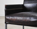 Set of Twelve Karl Friedrich Forster Texas Leather Dining Armchairs