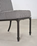McKinnon and Harris Stone Top Dining Table and Six Dining Chairs