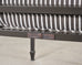 McKinnon and Harris Stone Top Dining Table and Six Dining Chairs