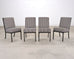 McKinnon and Harris Stone Top Dining Table and Six Dining Chairs