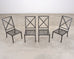 McKinnon and Harris Stone Top Dining Table and Six Dining Chairs