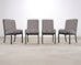McKinnon and Harris Stone Top Dining Table and Six Dining Chairs