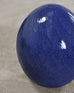 Set of Blue Glazed Ceramic Garden Egg Sculptures after Jun Kaneko