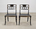 Set of Eighteen Baker “Governor Alston” Regency Dining Chairs