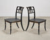 Set of Eighteen Baker “Governor Alston” Regency Dining Chairs