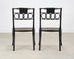 Set of Eighteen Baker “Governor Alston” Regency Dining Chairs