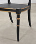 Set of Eighteen Baker “Governor Alston” Regency Dining Chairs