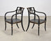 Set of Eighteen Baker “Governor Alston” Regency Dining Chairs