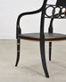 Set of Eighteen Baker “Governor Alston” Regency Dining Chairs