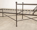 Set of Three Mario Papperzini Style Wrought Iron Chaise Longues