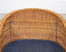 Set of Three Bielecky Brothers Rattan and Wicker Lounge Chairs
