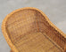 Set of Three Bielecky Brothers Rattan and Wicker Lounge Chairs
